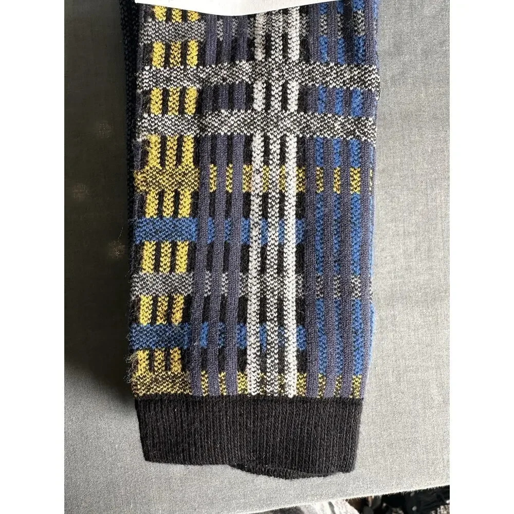 Goodfellow & Co. Crew Socks NEW Set Of Three Blue Yellow Men’s Sz 6-12